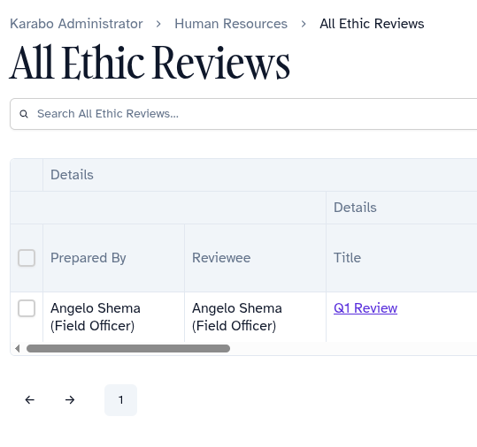 Employee Reviews